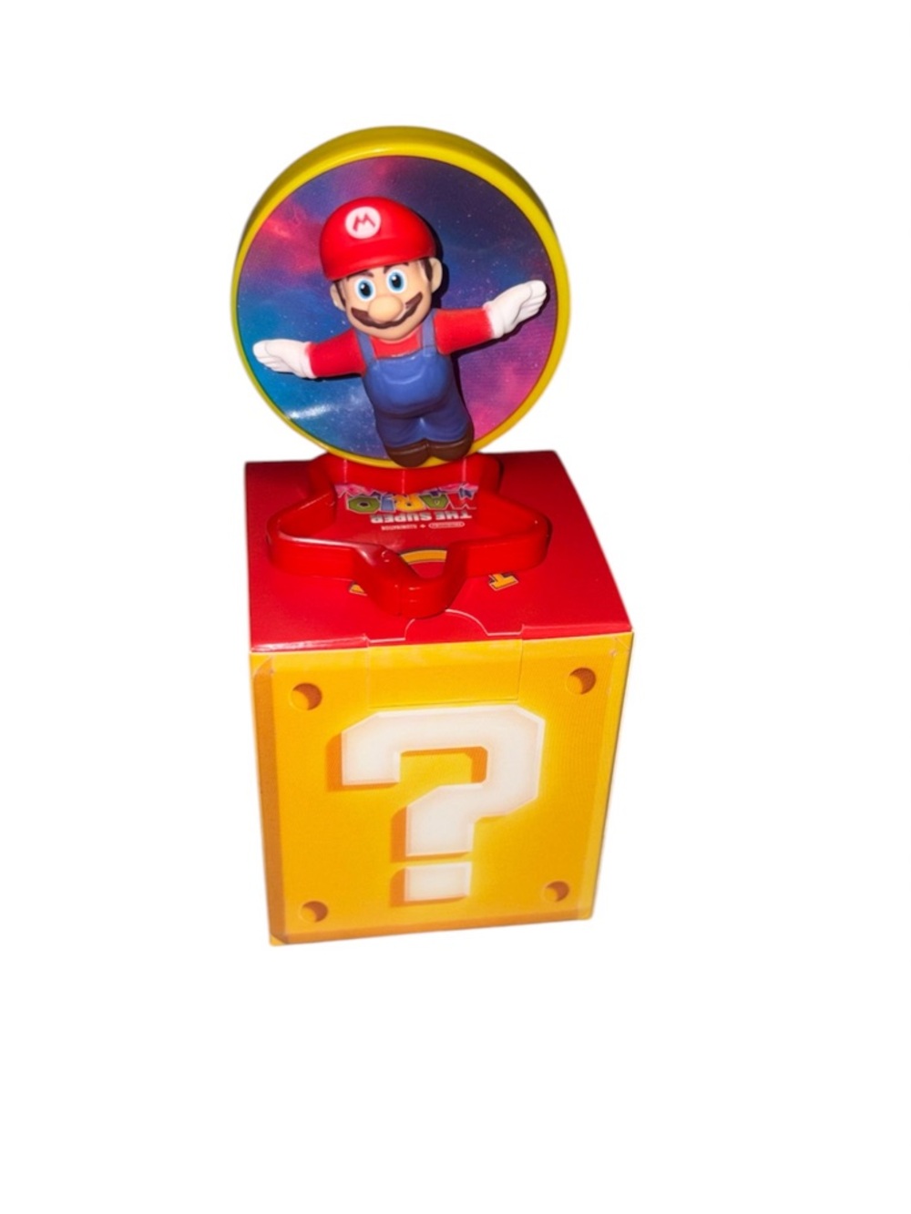 McDonald's The Super Mario Galaxy Movie Mario Toy/Keychain
